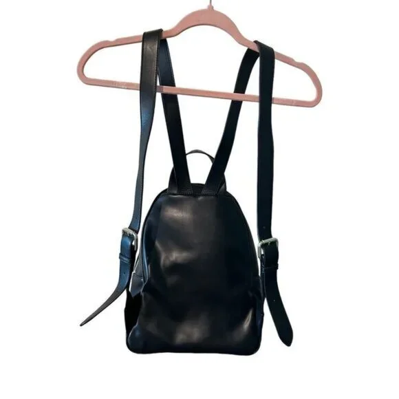 Love Moschino New Gold Chain embellished Backpack Black 